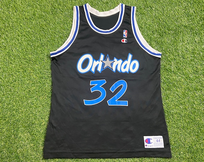 Vintage Orlando Magic Shaquille O'Neill #32 Jersey Champion Made Usa Size XL XL NBA Basketball Florida Penny Shaq 1990s 90s