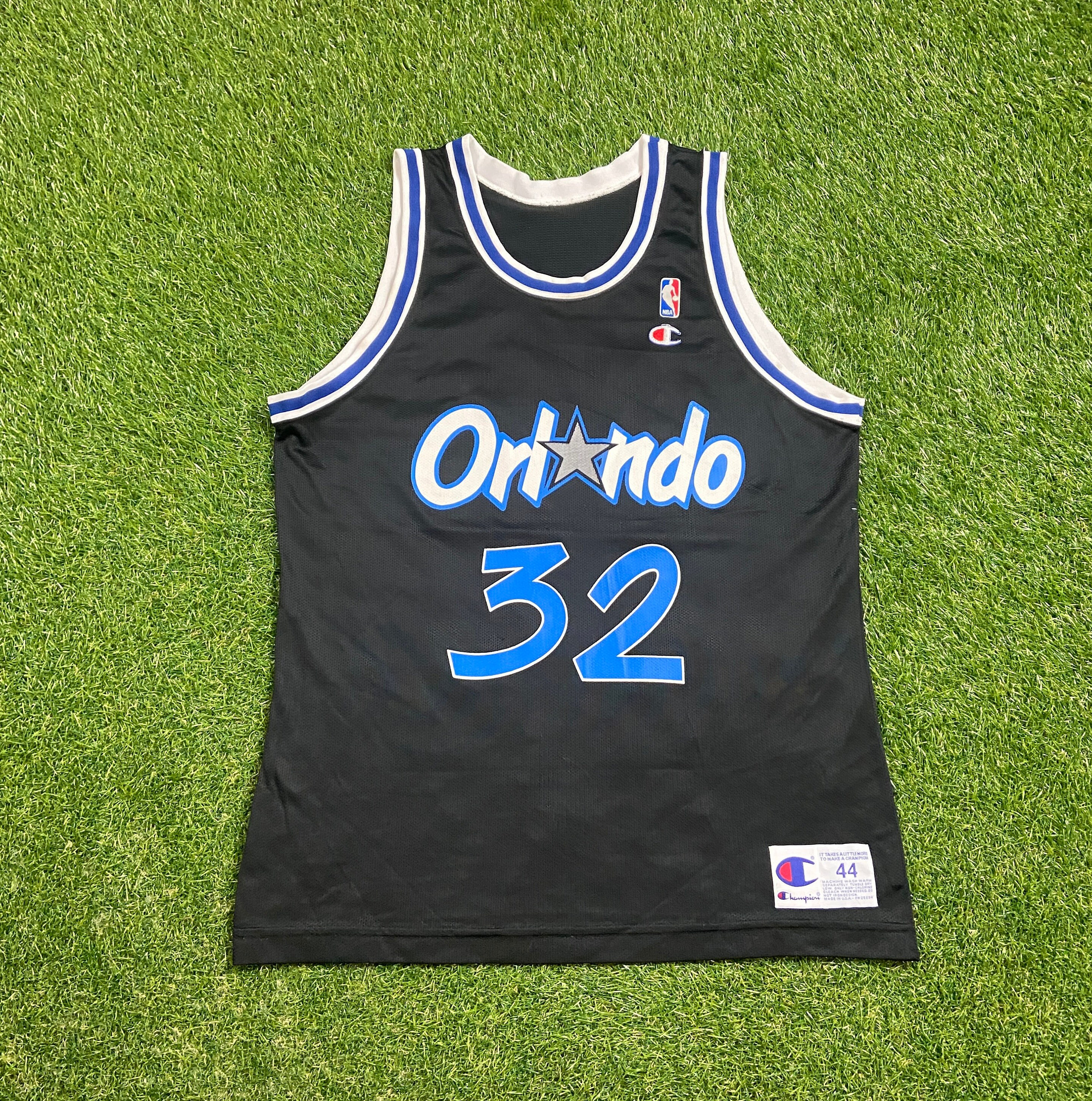 Vintage Nike NBA Orlando Magic Shaquille O'Neal #32 Jersey Size XL 1990s