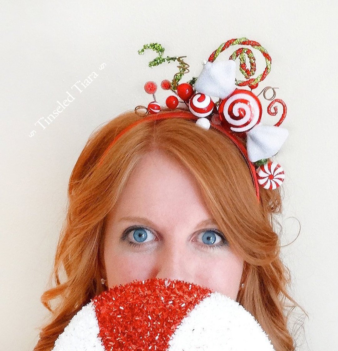 Christmas Headband Adult Christmas Headband for Women Etsy