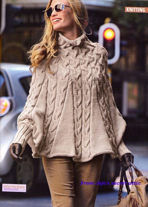 Bergere De France Pattern To Make Beautiful Ever Popular Poncho