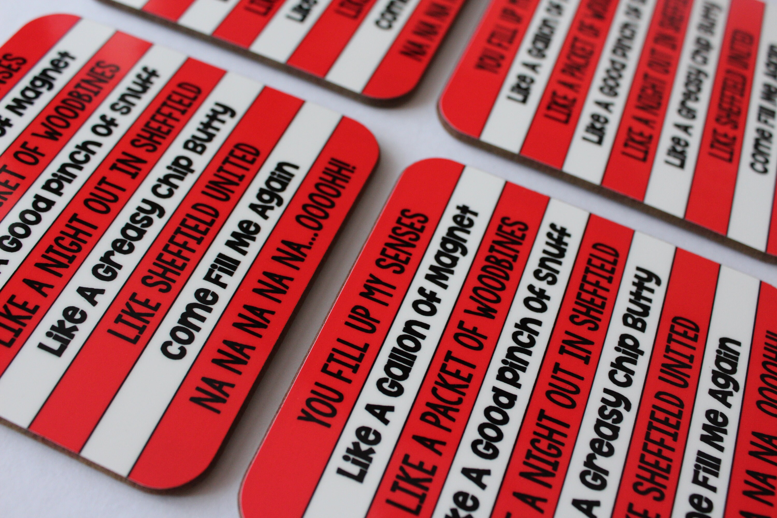 You Fill Up My Senses Coaster Red White Stripes Sheffield Etsy You fill up my senses coaster red white stripes sheffield etsy