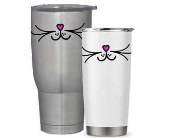 cat travel mug etsy