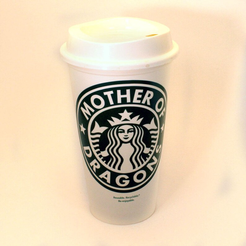 Mother Of Dragons Starbucks Cup Game Of Thrones 16oz Etsy