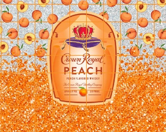 Peach Crown Svg Etsy Canada