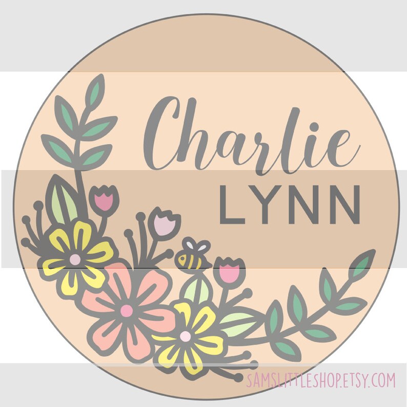 Charlie Doodle Flower SVG Handdrawn Flower SVG FILE for Etsy