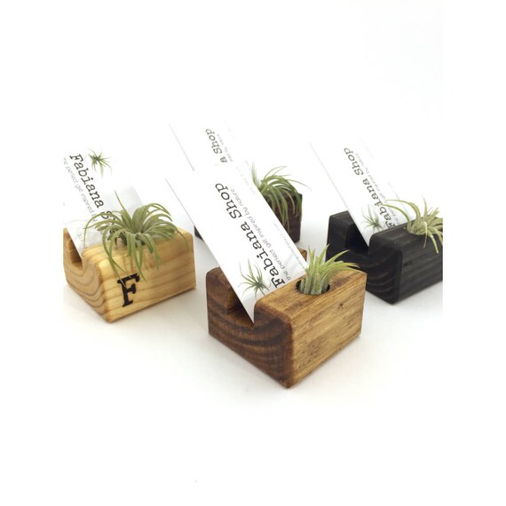 Vertical Business Card Holderset Of 12 Desk Decor Office Etsy