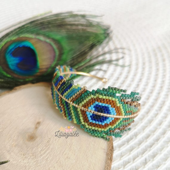 Peacock Feather Bracelet Peacock Feather Charm With Gift Bag Personalised  Peacock Gift Proud as a Peacock - Etsy
