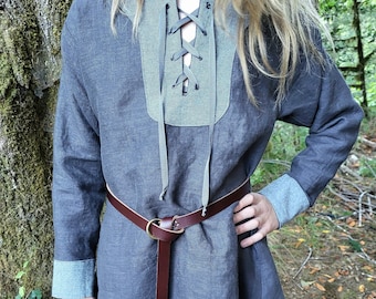 Teen Linen Medieval/Viking Tunic - size 15/16