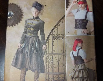 Ladies/Teen Steampunk Costume Pattern - XS-S