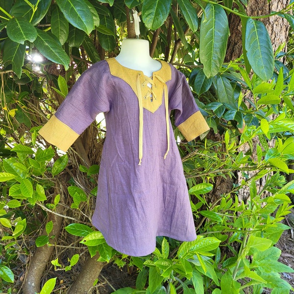 Baby Girls Medieval /Viking Tunic  Dress - 12-18 months