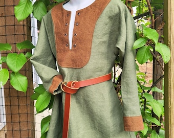 Child's Linen Medieval/Viking Tunic - size 5/6