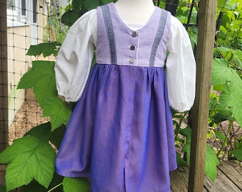Baby Girls Renaissance Dress with Chemise - 6-9 months