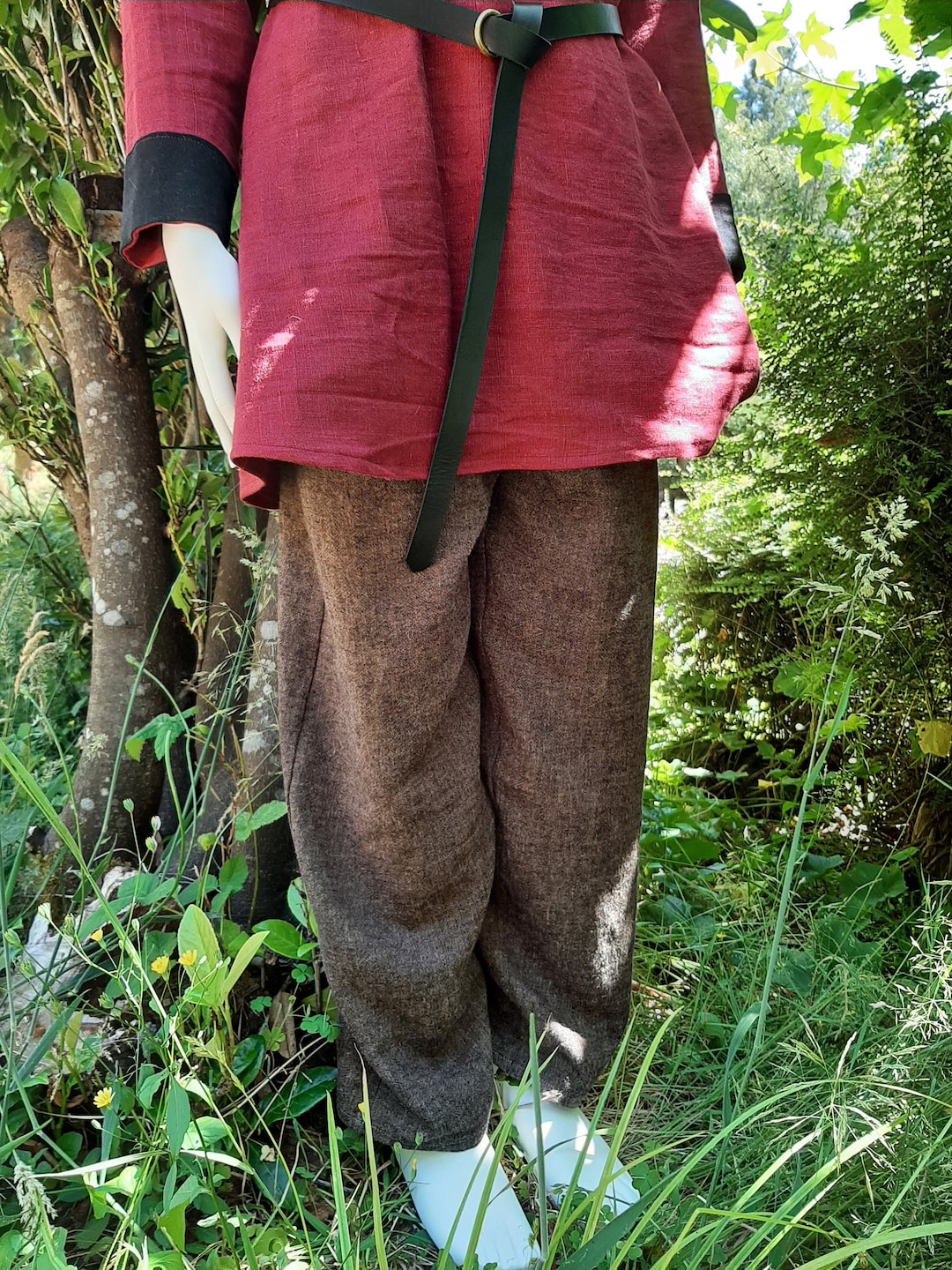 Teen Linen Medieval Pants (espresso) Size 15/16 - Etsy