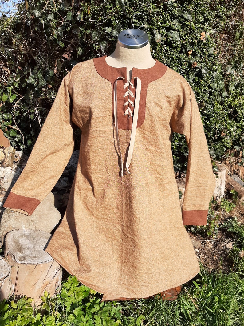 Large Men/'s VikingMedieval Tunic