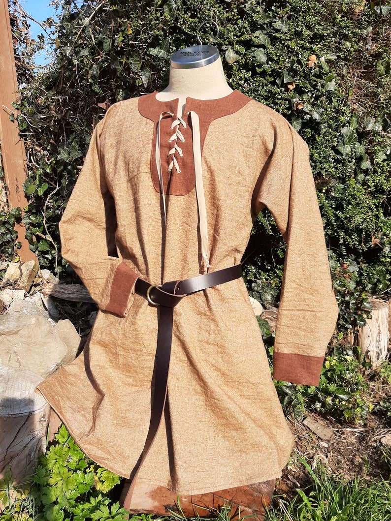 Large Men/'s VikingMedieval Tunic