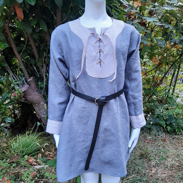 Child/Tween Linen Medieval/Viking Tunic - size 9/10