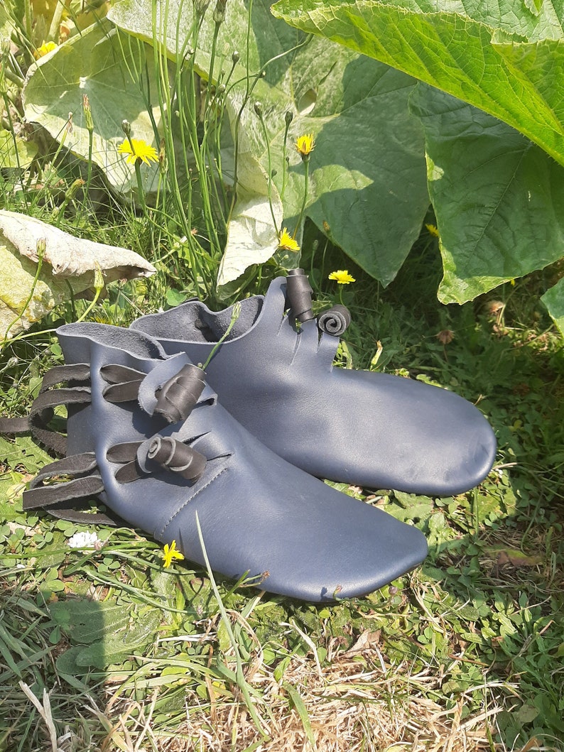 Dorestad Old Norse Shoes shops (Navy Blue) W6/M5