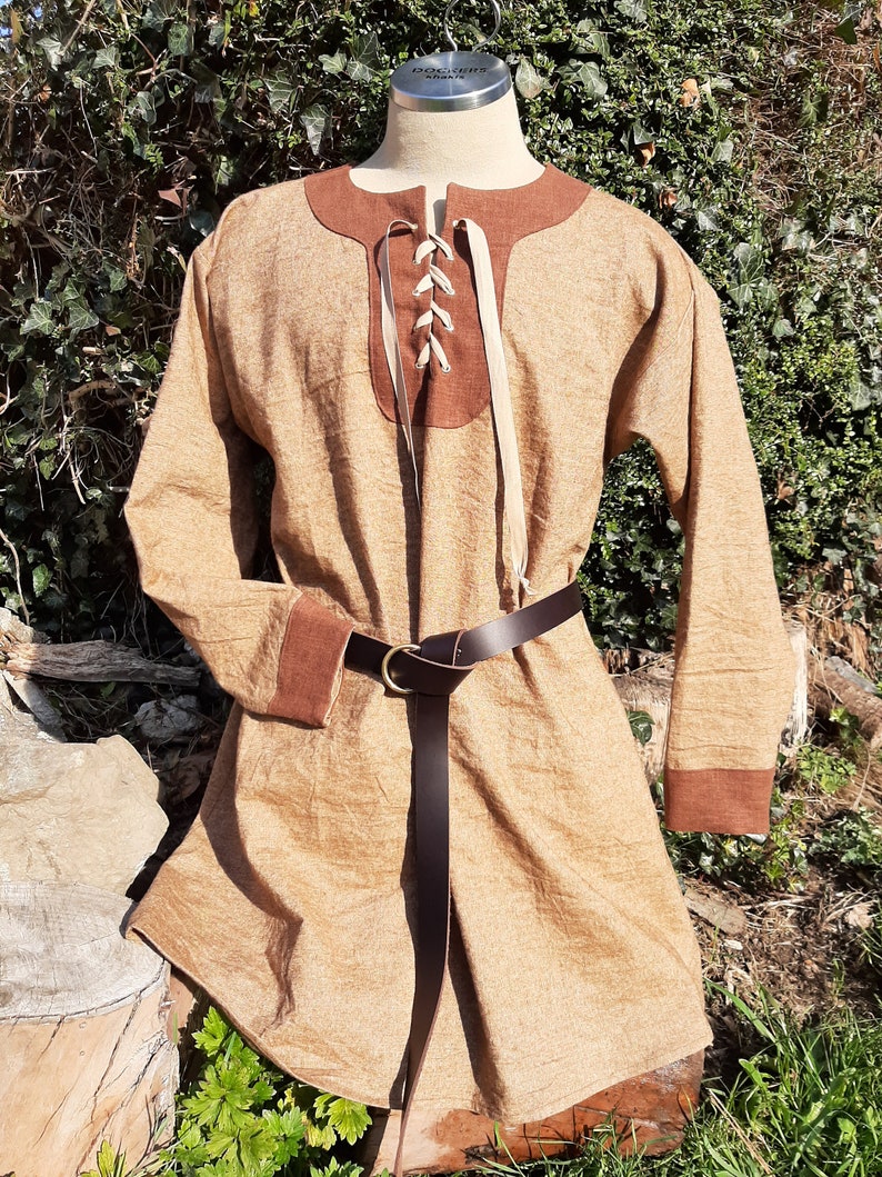 Large Men/'s VikingMedieval Tunic