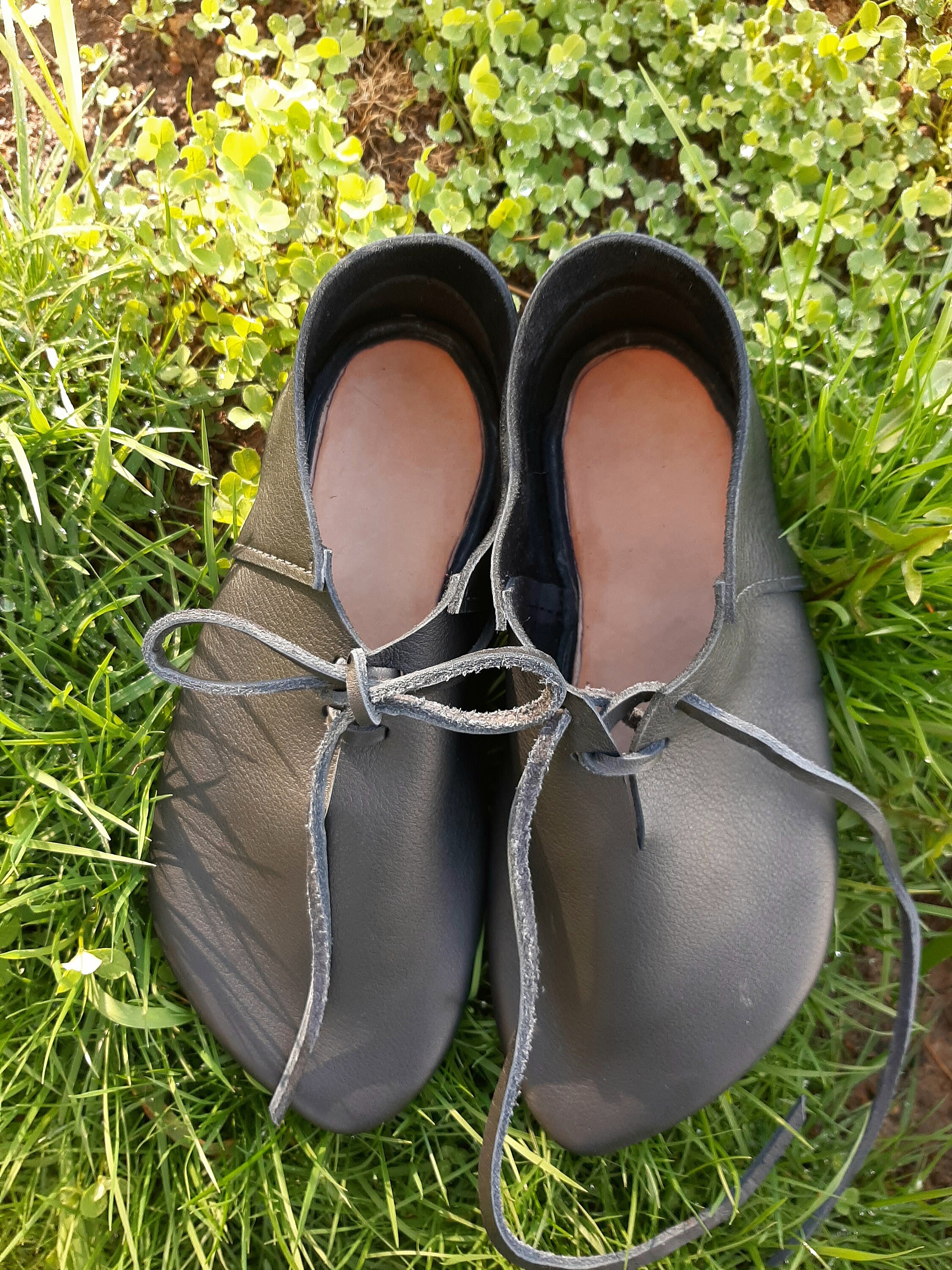 Templarios Shoes Black Leather US 8.5 - Handmade EXCELLENT! Amazon.com: Medieval Roman Leather Poulaine Shoes – Handmade  main image 3