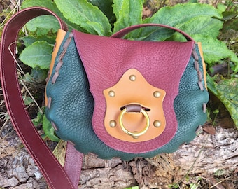 Unisex Handmade Leather Shoulder Bag
