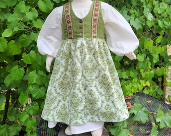 Baby Girls Renaissance Dress with Chemise - 12-18 months