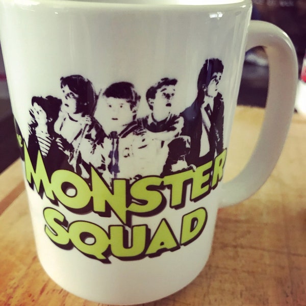 Monster Squad Wolfmans Got Nards vintage jaren '80 Koffiemok 11 of 15 oz. vaatwasser & magnetron veilig Halloween cadeau