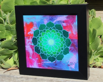 Boho Mandala Painting