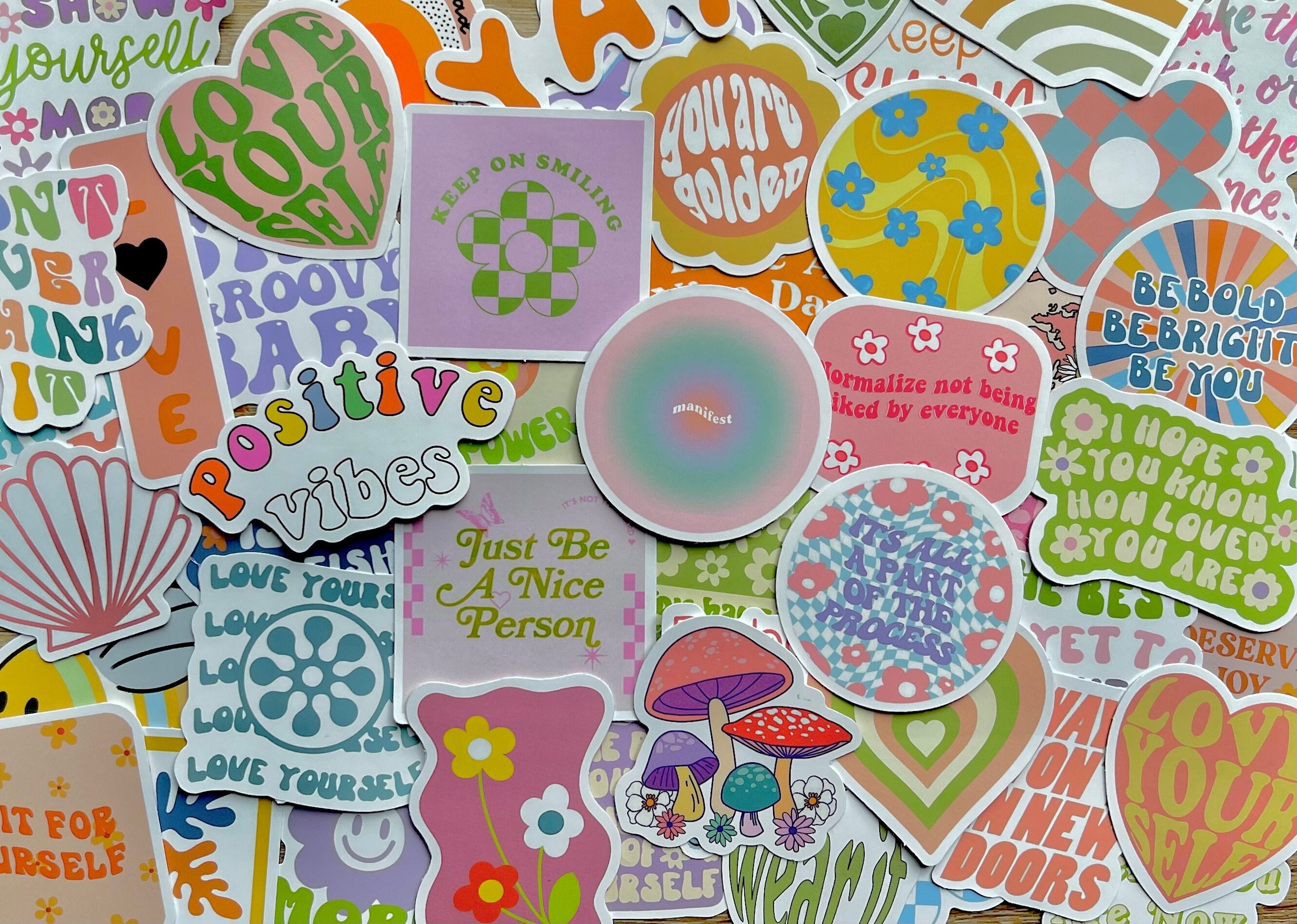 Vintage Retro Aesthetic Stickers – Stickerdise