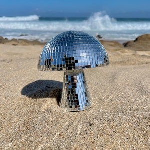 1 Pcs Disco Mushroom Ball Boule miroir réfléchissante pour la