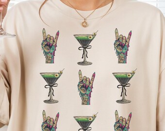 Dirty Martini Coquette Halloween Gothic Clothes Dirty Martini Shirt Whimsigoth Clothing Spooky Summer Sexy Costume Witchy Clothes Trad Goth