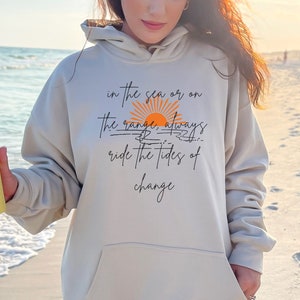 Coastal Cowgirl Ocean Inspired Style Coastal Cowgirl Shirt Coconut Girl Mermaid Core Surfer Girl Ocean Beach Hoodie Hot Cowgirl Summer zdjęcie 2