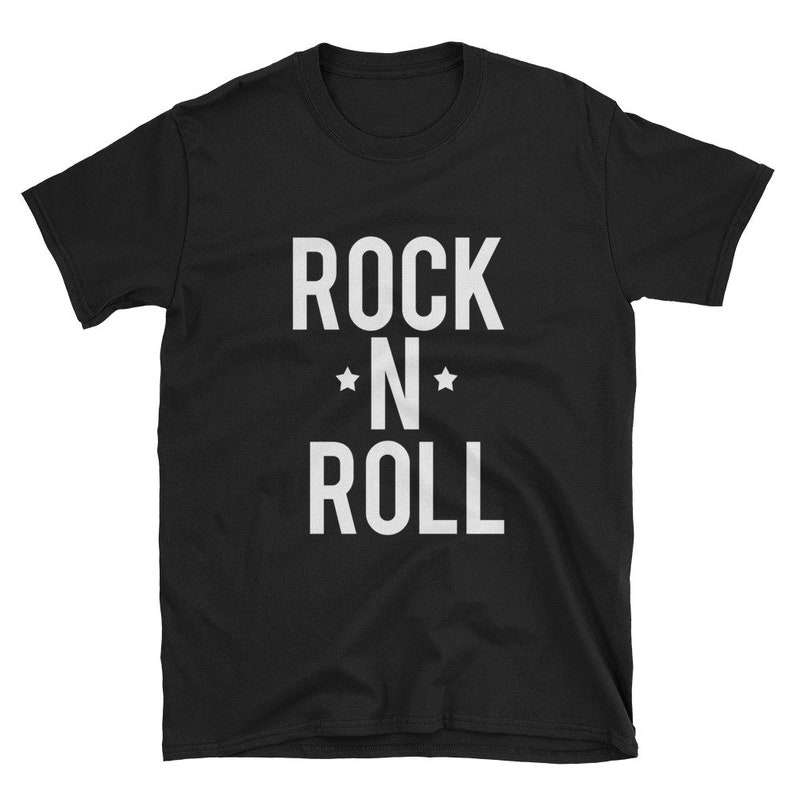 Rocknroll Tshirt Rock Tee for Women Concert Fashion Tee Plus Size