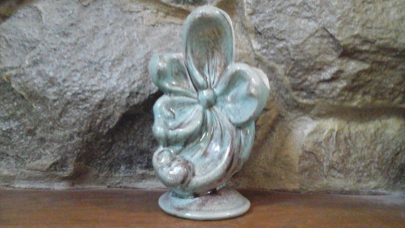 Mid Century Modern Flower Power Gonder Vase E 3 Green And Etsy