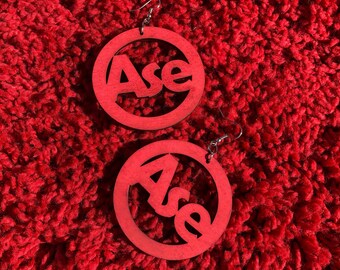 Ase Wooden Earrings