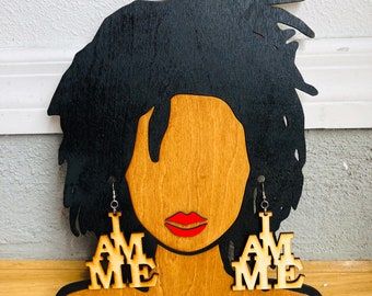 I Am Me Earrings