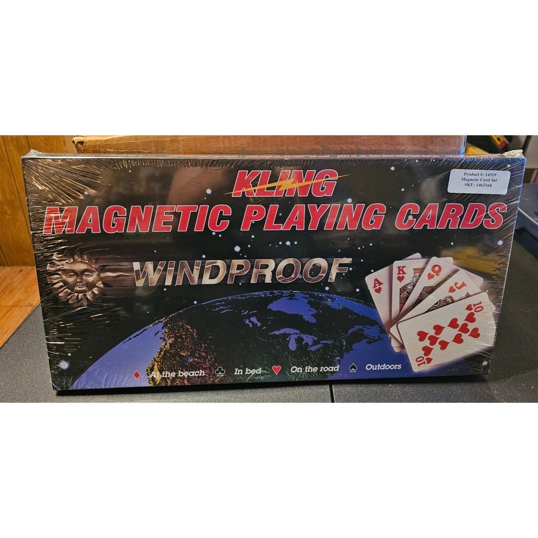 Vintage Kling Playing Cards W/game Board Card Deck Etsy