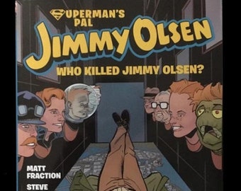 BACK IN STOCK! Superman's Pal Jimmy Olsen tpb, signed & sketched. Free Usa shipping!