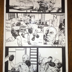 Original art from Civil War: Frontline, issue 4, page 1