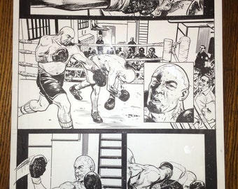 Original art from Civil War: Frontline, issue 4, page 1