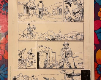 Bat Lash original art issue 6, page 14