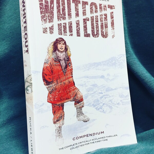Last copy! Whiteout Compendium, signed with a sketch. FREE USA SHIPPING