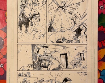 Bat Lash original art issue 6, page 15