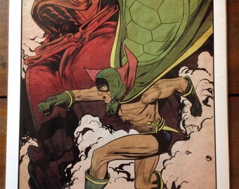 Green Turtle, First Asian-American Superhero Poster