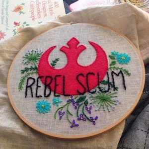 Rebel Scum Embroidery Pattern