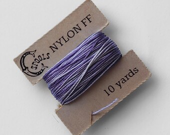 Nylon FF Hand-Dyed Thread For Bassoon/Oboe Reed Making - Wisteria