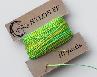 Nylon FF Hand-Dyed Thread For Bassoon/Oboe Reed Making - Key Lime
