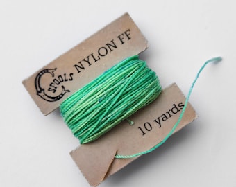 Nylon FF Hand-Dyed Thread For Bassoon/Oboe Reed Making - Seafoam