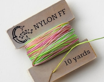 Nylon FF Hand-Dyed Thread For Bassoon/Oboe Reed Making - Watermelon