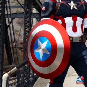 Captain America Shield Metal Prop Replica 1:1 Scale Captain America Cosplay image 5