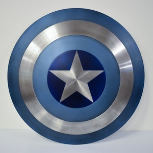 Metal Captain America Shield - Stealth Shield Replica - The Winter Soldier